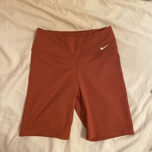 Nike Biker Shorts in Rust Color